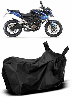 KEDIT Two Wheeler Cover for Bajaj(Pulsar 135 LS DTS-i, Black)