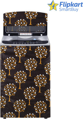 Flipkart SmartBuy Top Loading Washing Machine  Cover(Width: 58 cm, Brown)