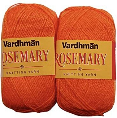KYSS Vardhman Rosemary Wool Ball Hand Knitting Wool 400 Gram Shade no- 49