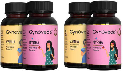 Gynoveda PCOS, PCOD With Delayed Periods Ayurvedic Tablets, Treat Root Cause 480 Tablets(Pack of 2, 240 Tablets)