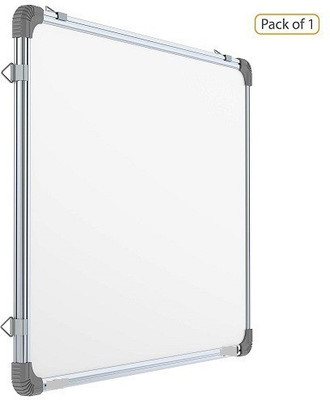 sunway Display Systems (Non-Magnetic) Whiteboard 2x2 Feet (Pack of 1) Board Chalk