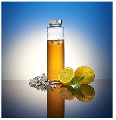 JIGSHTIAL 750 ml Glass Bottle(Pack of 1, Clear)