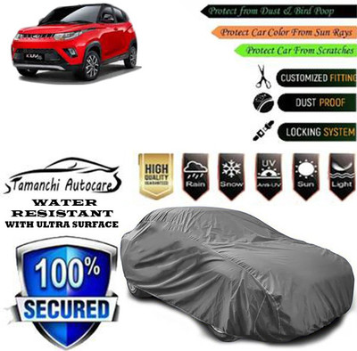 Tamanchi Autocare Car Cover For Mahindra KUV100 NXT D75 K8(Grey)