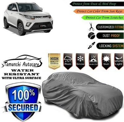 Tamanchi Autocare Car Cover For Mahindra KUV100 NXT G80 K8 5Str Petrol(Grey)