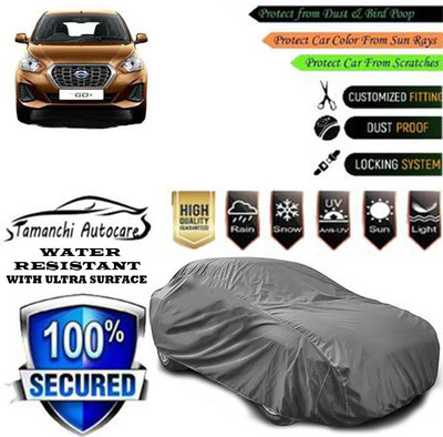 Tamanchi Autocare Car Cover For Datsun Go Plus T Option VDC Petrol(Grey)