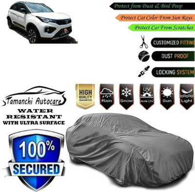 Tamanchi Autocare Car Cover For Tata Nexon XZ Plus DualTone Roof (O) Petrol(Grey)