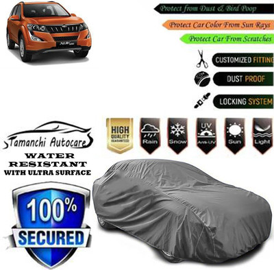 Tamanchi Autocare Car Cover For Mahindra XUV500 W8 1.99 mHawk(Grey)