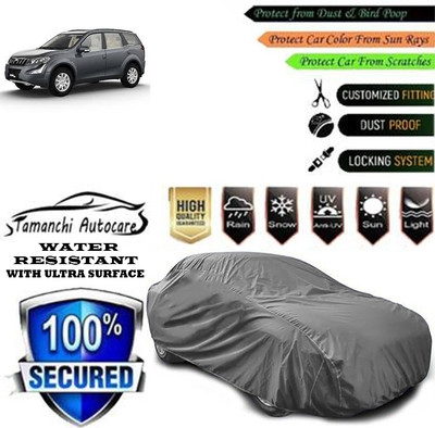 Tamanchi Autocare Car Cover For Mahindra XUV500 W4 1.99 mHawk(Grey)