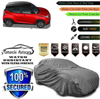 Tamanchi Autocare Car Cover For Mahindra KUV100 NXT D75 K6 Plus 5Str(Grey)