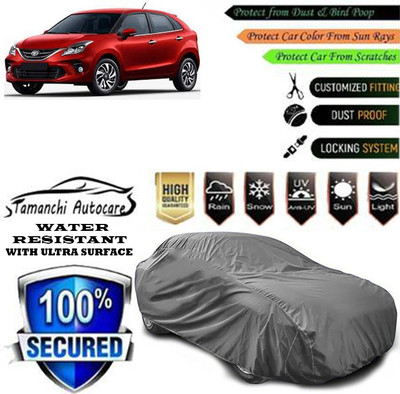 Tamanchi Autocare Car Cover For Toyota Glanza V CVT Petrol(Grey)