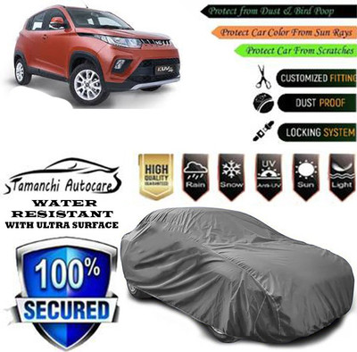 Tamanchi Autocare Car Cover For Mahindra KUV100 NXT G80 K6 Plus 5Str Petrol(Grey)