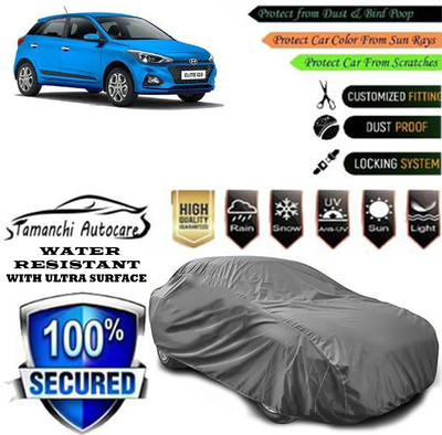 Tamanchi Autocare Car Cover For Hyundai Elite i20 Asta Option 1.4 CRDi(Grey)