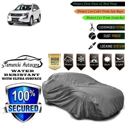 Tamanchi Autocare Car Cover For Mahindra XUV500 W10 2WD(Grey)