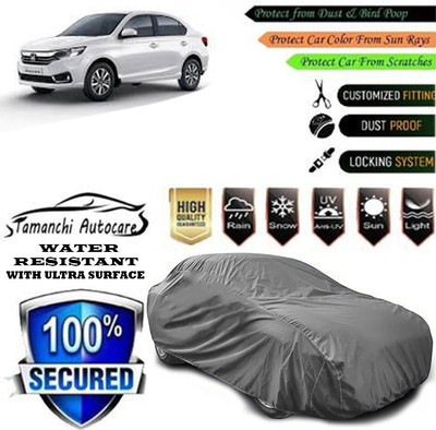 Tamanchi Autocare Car Cover For Honda Amaze E Diesel(Grey)