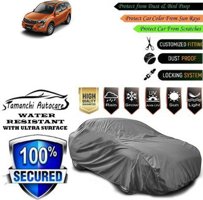 Tamanchi Autocare Car Cover For Mahindra XUV500 W8 2WD(Grey)