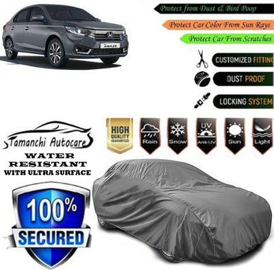 Tamanchi Autocare Car Cover For Honda Amaze S i-VTEC(Grey)
