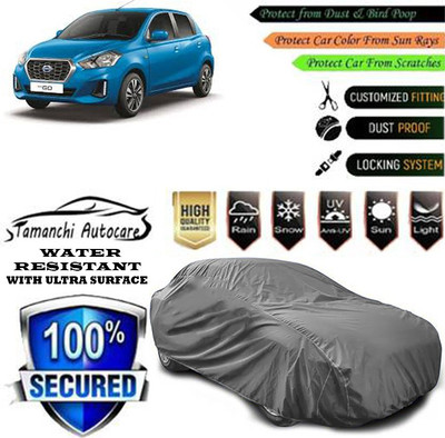 Tamanchi Autocare Car Cover For Datsun Go Plus T CVT Petrol(Grey)