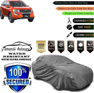 Tamanchi Autocare Car Cover For Mahindra XUV500 W9 Diesel(Grey)