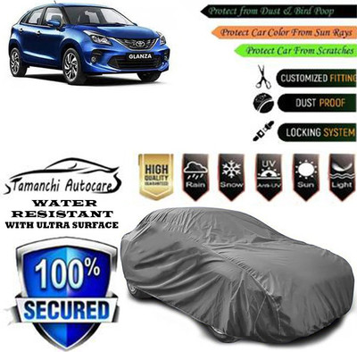 Tamanchi Autocare Car Cover For Toyota Glanza V(Grey)