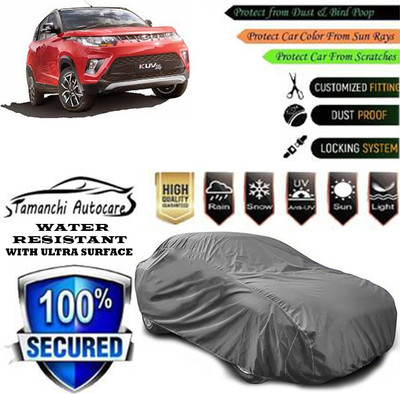 Tamanchi Autocare Car Cover For Mahindra KUV100 NXT D75 K8 Dual Tone Diesel(Grey)