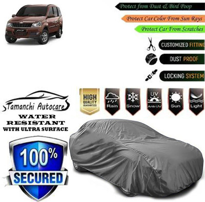 Tamanchi Autocare Car Cover For Mahindra Xylo H4 ABS(Grey)