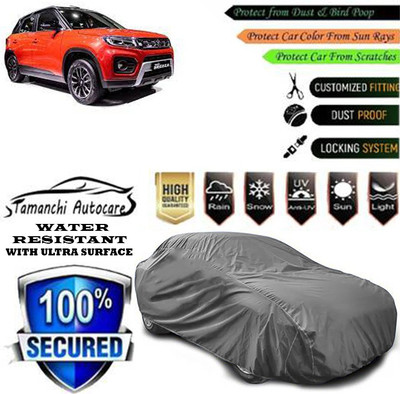 Tamanchi Autocare Car Cover For Maruti Suzuki Vitara Brezza(Grey)