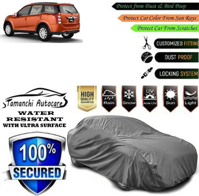 Tamanchi Autocare Car Cover For Mahindra XUV500 W7 Diesel(Grey)