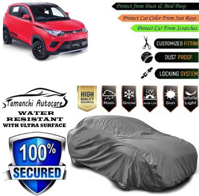 Tamanchi Autocare Car Cover For Mahindra KUV100 NXT G80 K8 5Str(Grey)