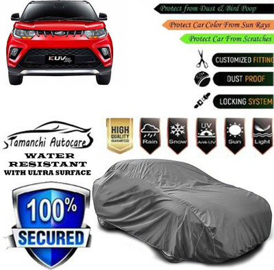 Tamanchi Autocare Car Cover For Mahindra KUV100 NXT G80 K6 Plus(Grey)