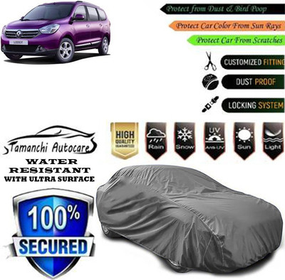Tamanchi Autocare Car Cover For Renault Lodgy 85PS RxE 7 Seater Diesel(Grey)