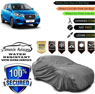 Tamanchi Autocare Car Cover For Datsun Go Plus A Option Petrol(Grey)
