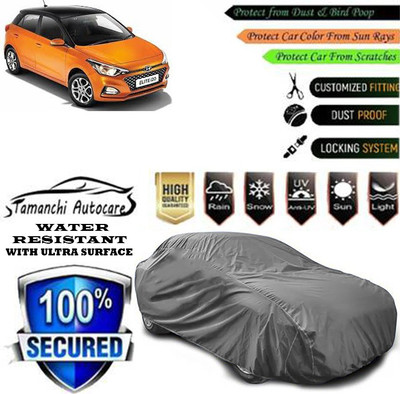Tamanchi Autocare Car Cover For Hyundai Elite i20 Magna 1.4 CRDi(Grey)