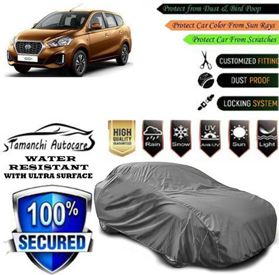 Tamanchi Autocare Car Cover For Datsun Go Plus T Option CVT Petrol(Grey)