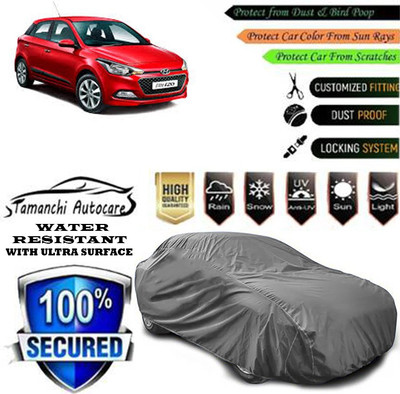 Tamanchi Autocare Car Cover For Hyundai Elite i20 Asta Option CVT Petrol(Grey)