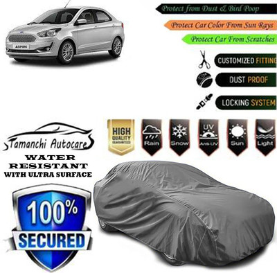 Tamanchi Autocare Car Cover For Ford Figo Aspire(Grey)