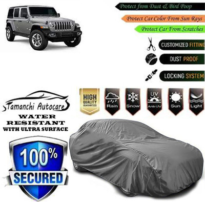 Tamanchi Autocare Car Cover For Jeep Jeep(Grey)