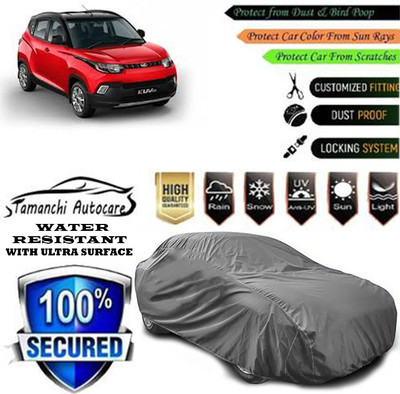 Tamanchi Autocare Car Cover For Mahindra KUV100 NXT G80 K2 Petrol(Grey)