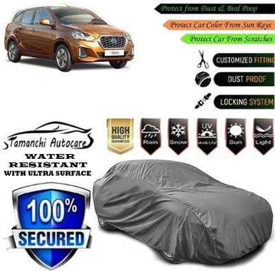 Tamanchi Autocare Car Cover For Datsun GO Plus D(Grey)