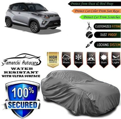 Tamanchi Autocare Car Cover For Mahindra KUV100 NXT D75 K6 Plus Diesel(Grey)