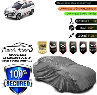Tamanchi Autocare Car Cover For Mahindra XUV500 W9 AT Diesel(Grey)