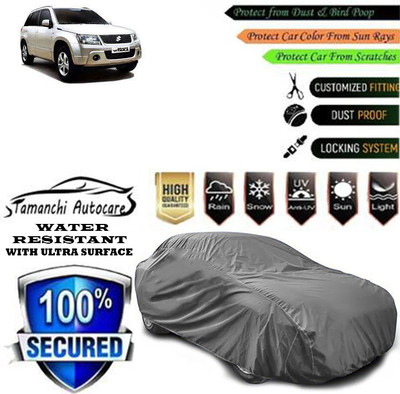 Tamanchi Autocare Car Cover For Maruti Suzuki Grand Vitara(Grey)