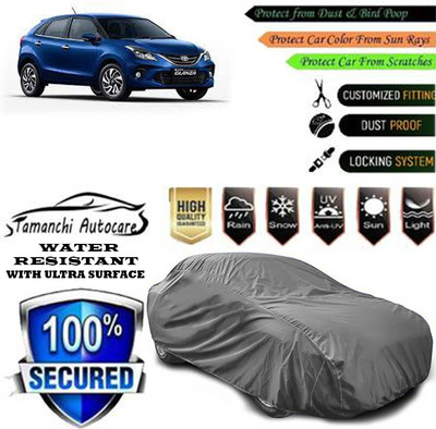 Tamanchi Autocare Car Cover For Toyota Glanza G Petrol(Grey)