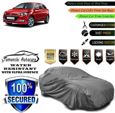 Tamanchi Autocare Car Cover For Hyundai Elite i20 Magna Plus Petrol(Grey)