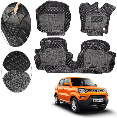 AutoRetail Leather 7D Mat For  Maruti S-Presso(Black)
