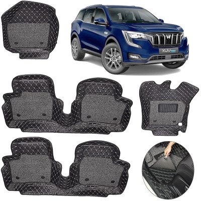 AutoRetail Leather 7D Mat For  Mahindra XUV(Black)