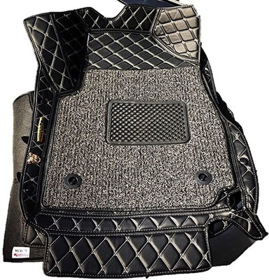 AutoRetail Leather 7D Mat For  Tata Hexa(Black)
