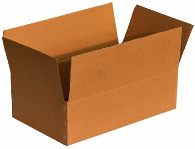 MM WILL CARE Corrugated Cardboard Packaging Box(Pack of 50 Brown)