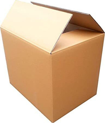 MALANI STORES Corrugated Craft Paper Packaging Box(Pack of 5 Brown)