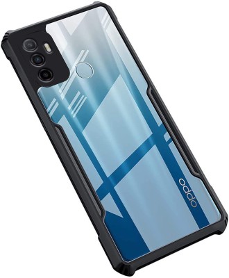 Wowcase Back Cover for Oppo A53 4G(Transparent, Grip Case, Pack of: 1)