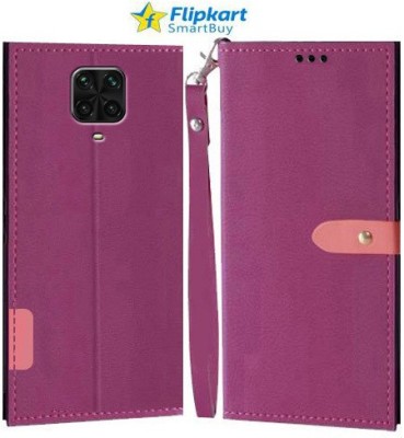 Flipkart SmartBuy Flip Cover for POCO M2 Pro, Redmi Note 9 Pro, Redmi Note 9 Pro Max(Pink, Grip Case, Pack of: 1)